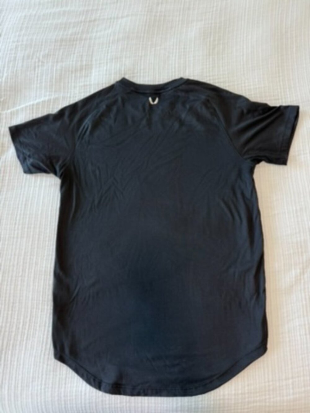 ASRV Core Established Curved Hem Tee Black Men's M DSG-0637
